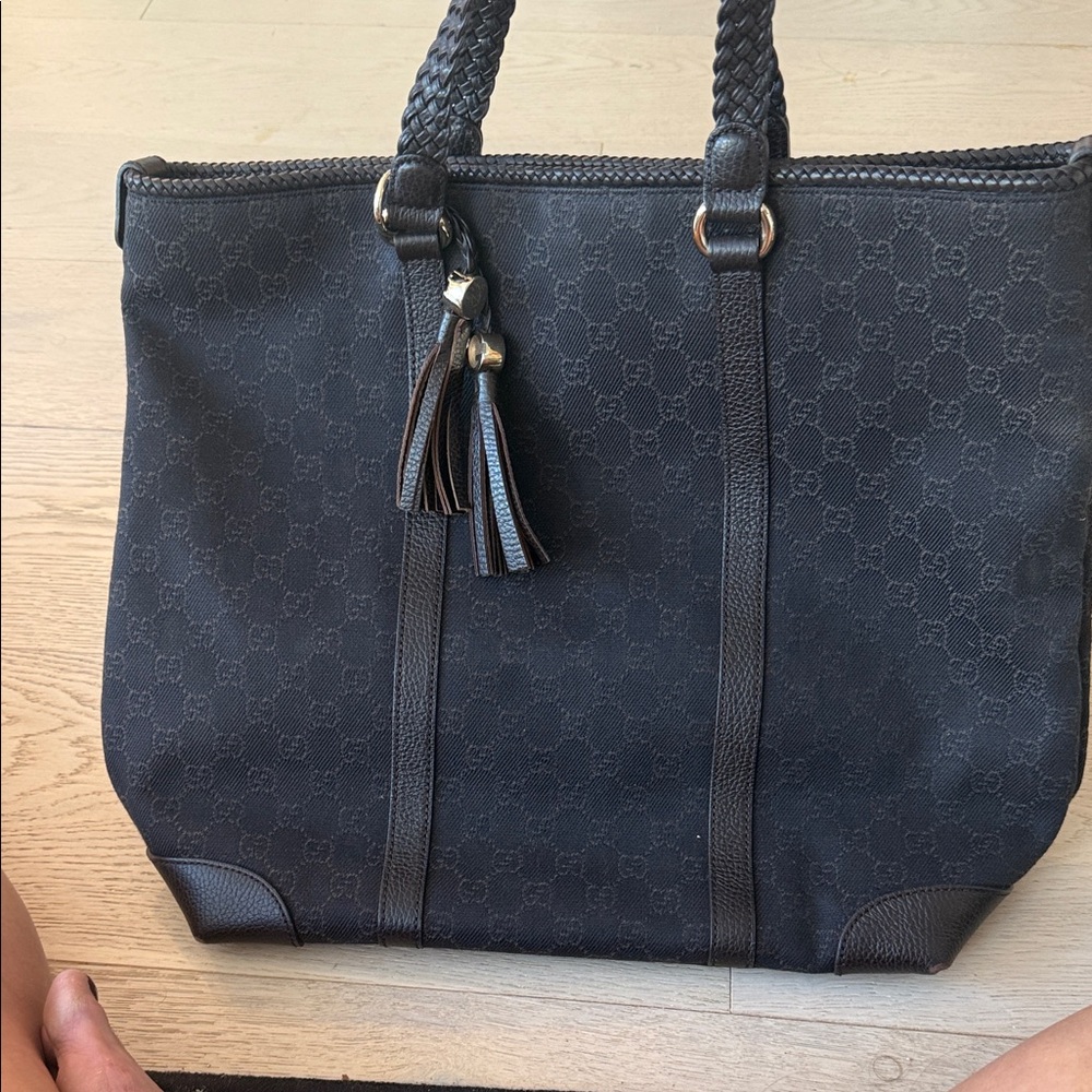 Gucci Black Tote Bag